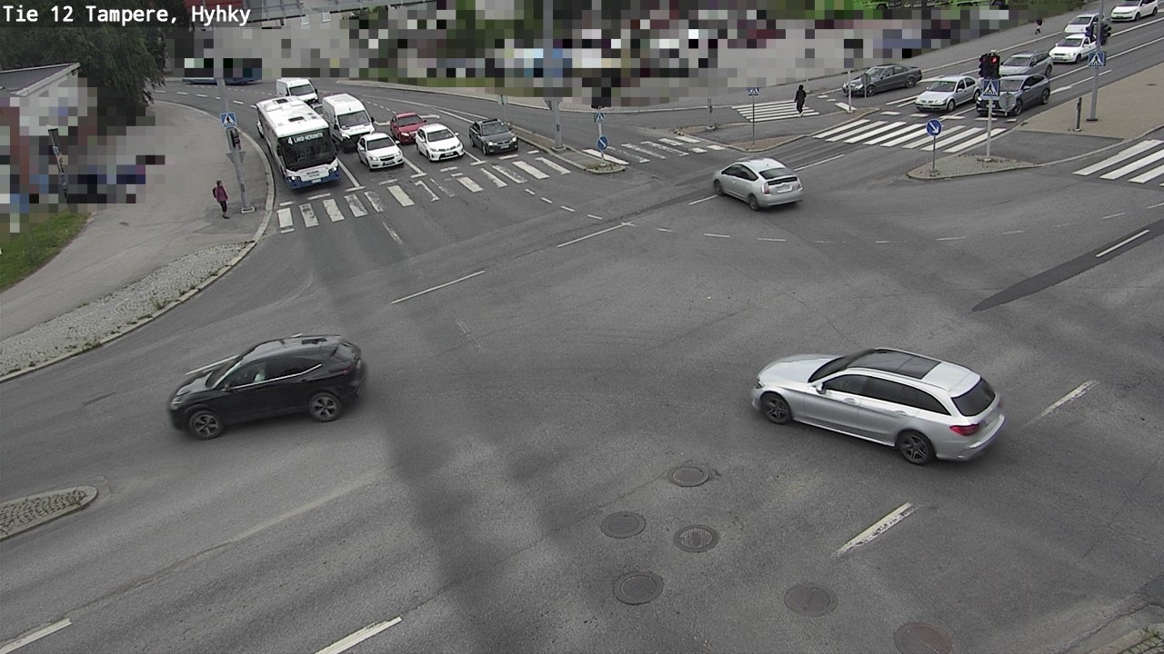 Weather Camera Image Väg 12 Tammerfors, Hyhky, Tampere, Pirkanmaa