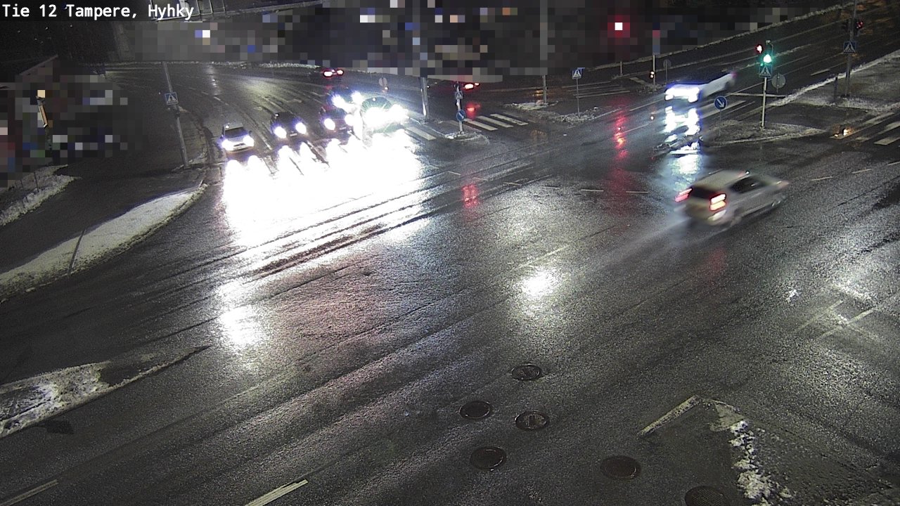 Weather Camera Image Väg 12 Tammerfors, Hyhky, Tampere, Pirkanmaa