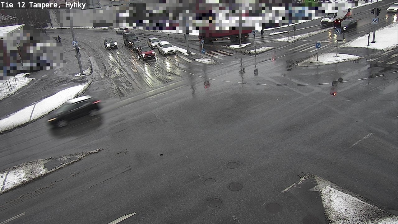 Weather Camera Image Väg 12 Tammerfors, Hyhky, Tampere, Pirkanmaa