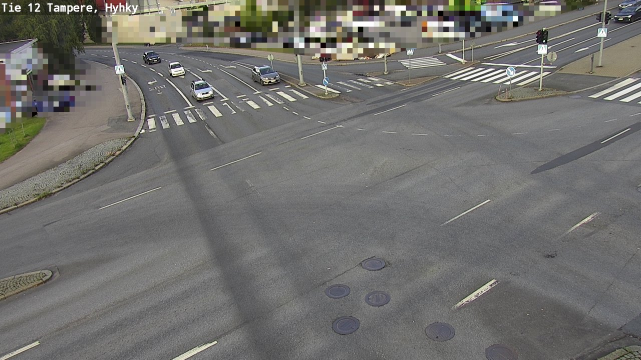 Weather Camera Image Road 12 Tampere, Hyhky, Tampere, Pirkanmaa