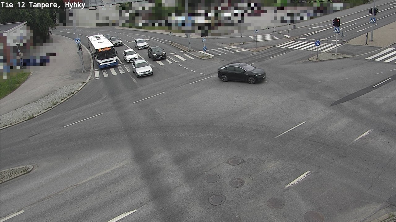 Weather Camera Image Väg 12 Tammerfors, Hyhky, Tampere, Pirkanmaa