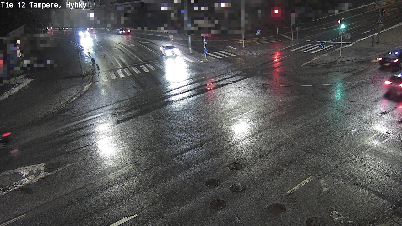 Weather Camera Image Väg 12 Tammerfors, Hyhky, Tampere, Pirkanmaa