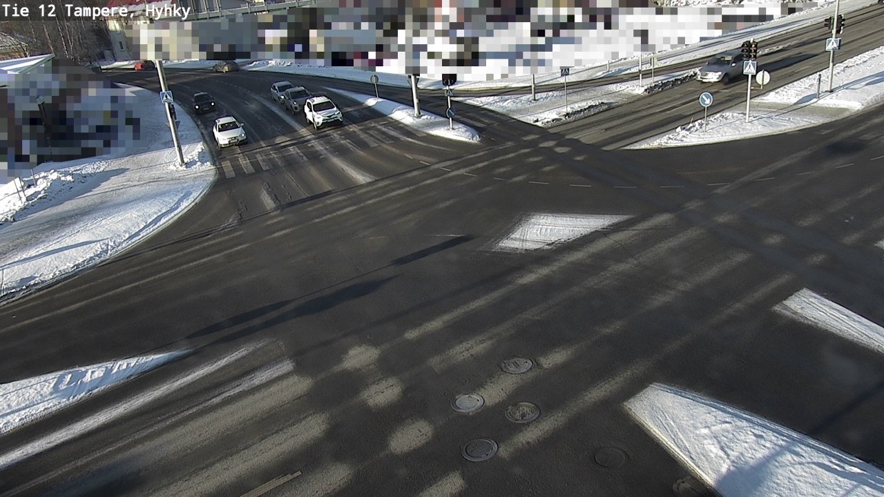 Weather Camera Image Road 12 Tampere, Hyhky, Tampere, Pirkanmaa