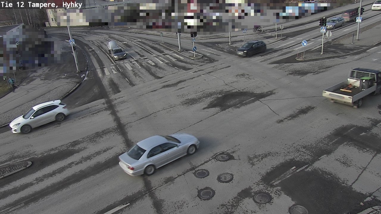 Weather Camera Image Road 12 Tampere, Hyhky, Tampere, Pirkanmaa