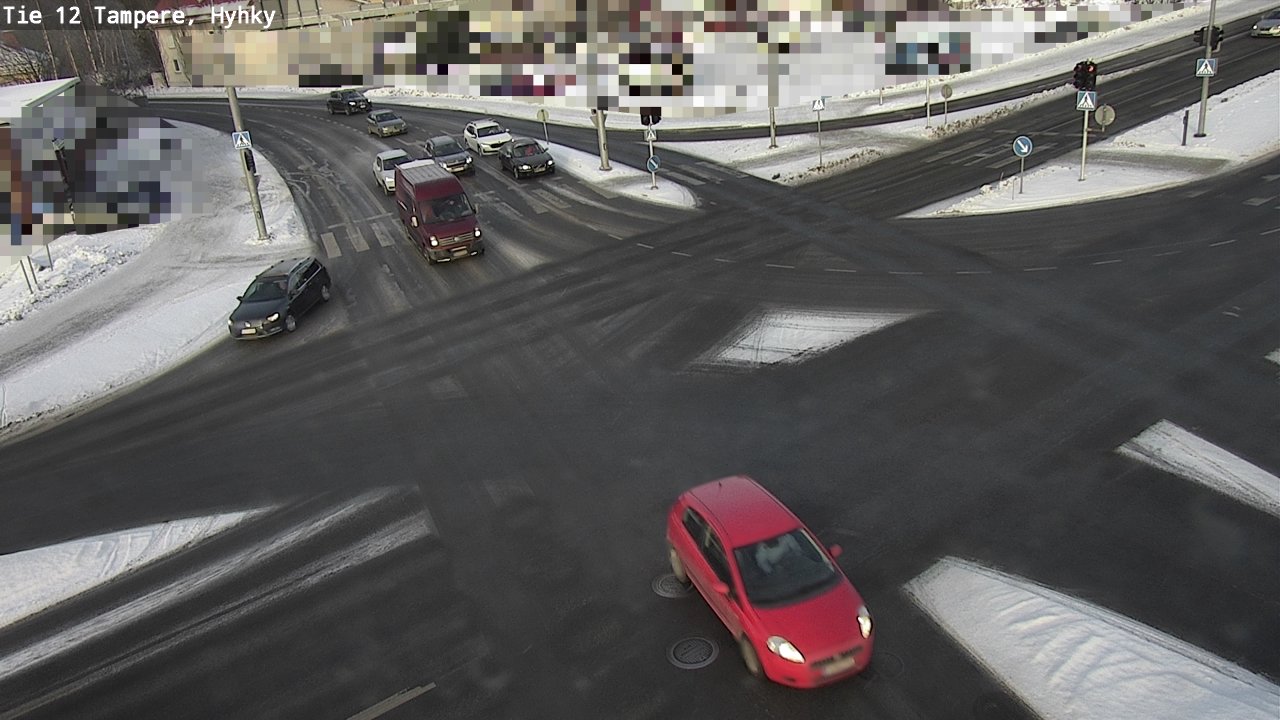 Weather Camera Image Road 12 Tampere, Hyhky, Tampere, Pirkanmaa