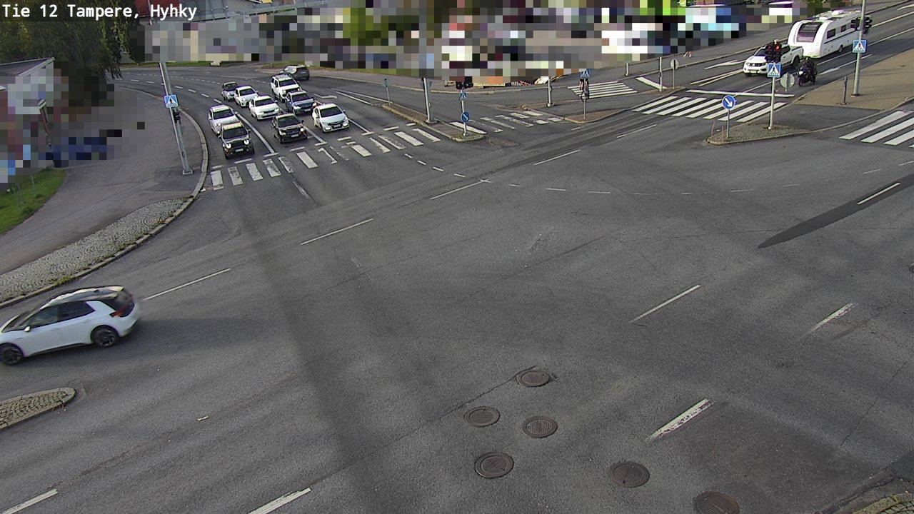 Weather Camera Image Road 12 Tampere, Hyhky, Tampere, Pirkanmaa