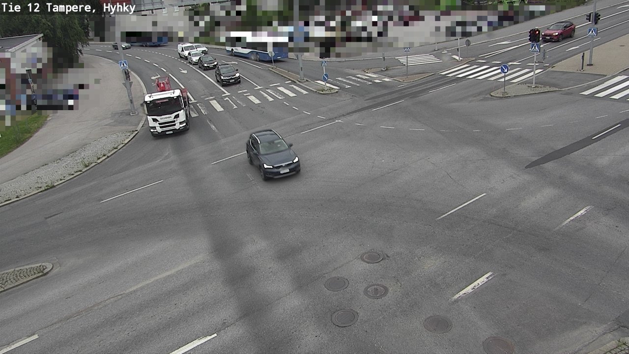 Weather Camera Image Väg 12 Tammerfors, Hyhky, Tampere, Pirkanmaa