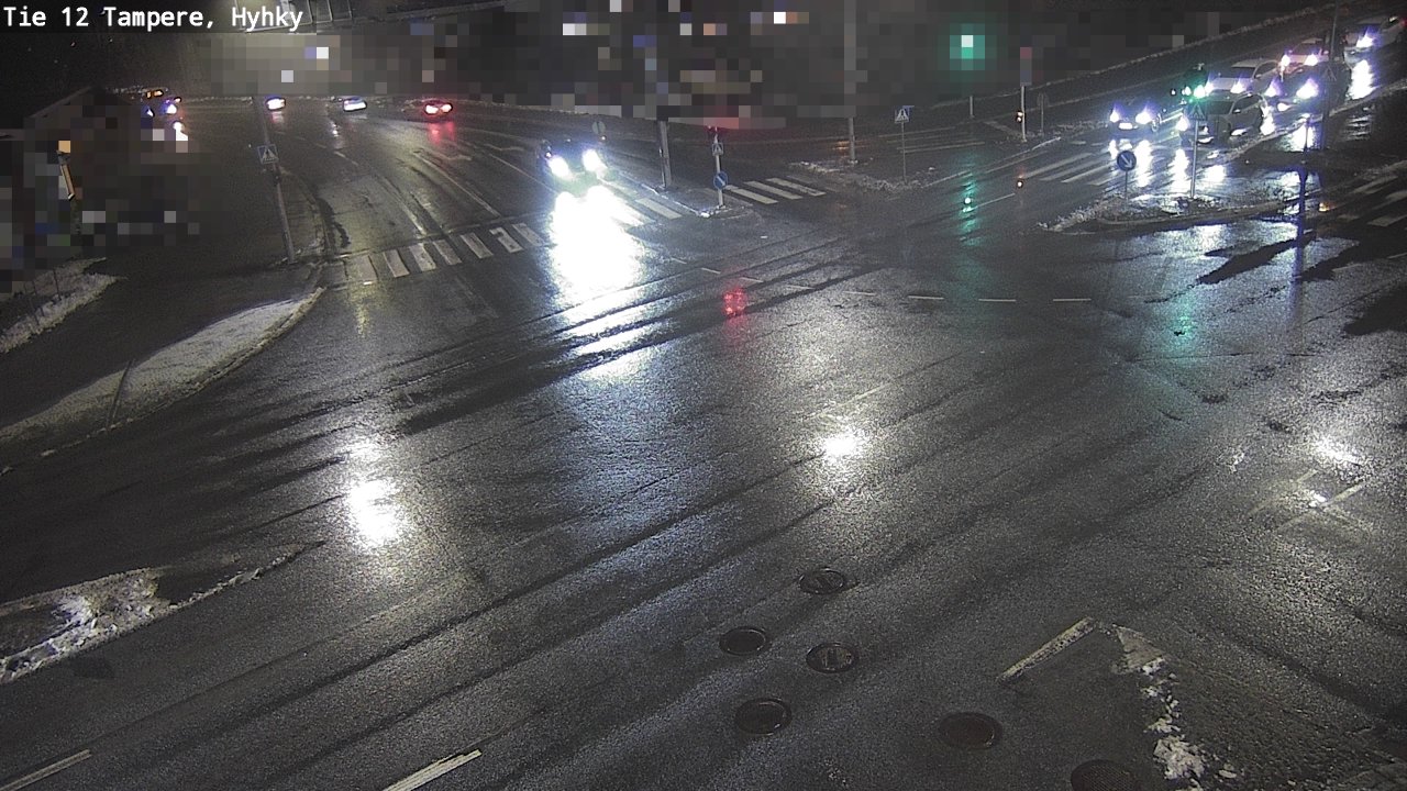 Weather Camera Image Väg 12 Tammerfors, Hyhky, Tampere, Pirkanmaa