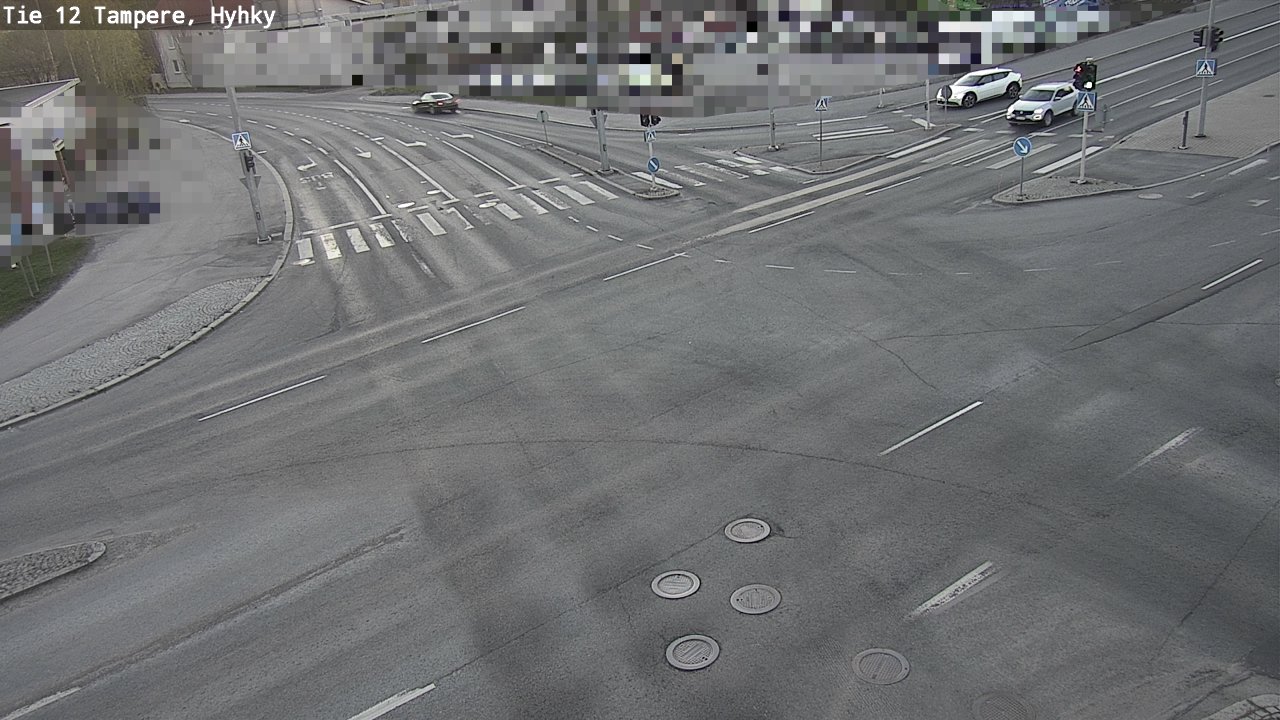 Weather Camera Image Road 12 Tampere, Hyhky, Tampere, Pirkanmaa