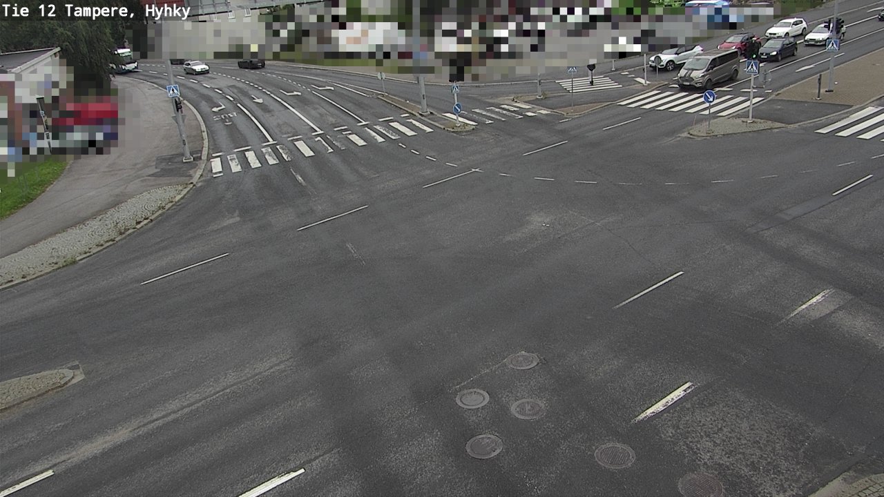 Weather Camera Image Road 12 Tampere, Hyhky, Tampere, Pirkanmaa