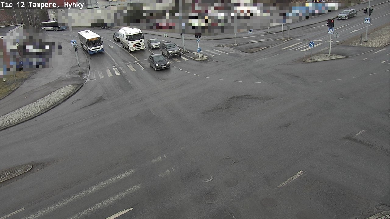 Weather Camera Image Road 12 Tampere, Hyhky, Tampere, Pirkanmaa