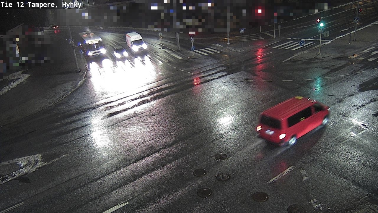 Weather Camera Image Väg 12 Tammerfors, Hyhky, Tampere, Pirkanmaa