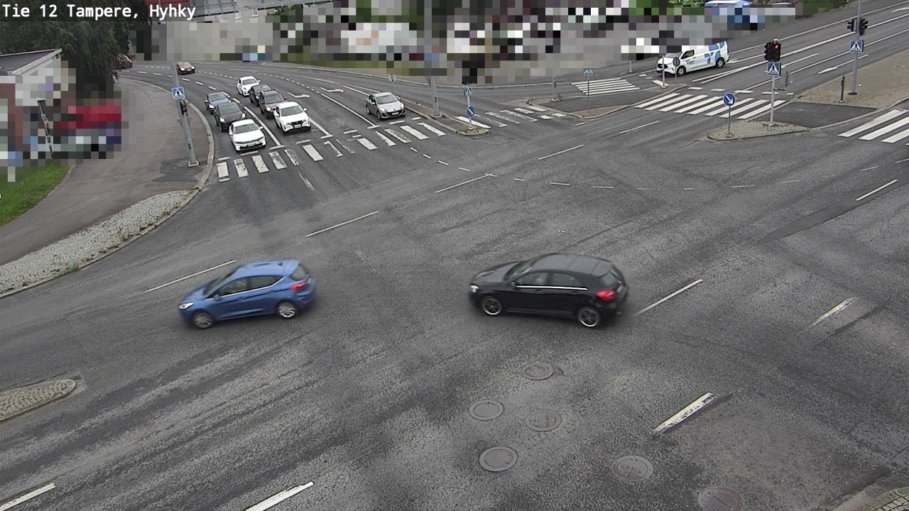 Weather Camera Image Road 12 Tampere, Hyhky, Tampere, Pirkanmaa
