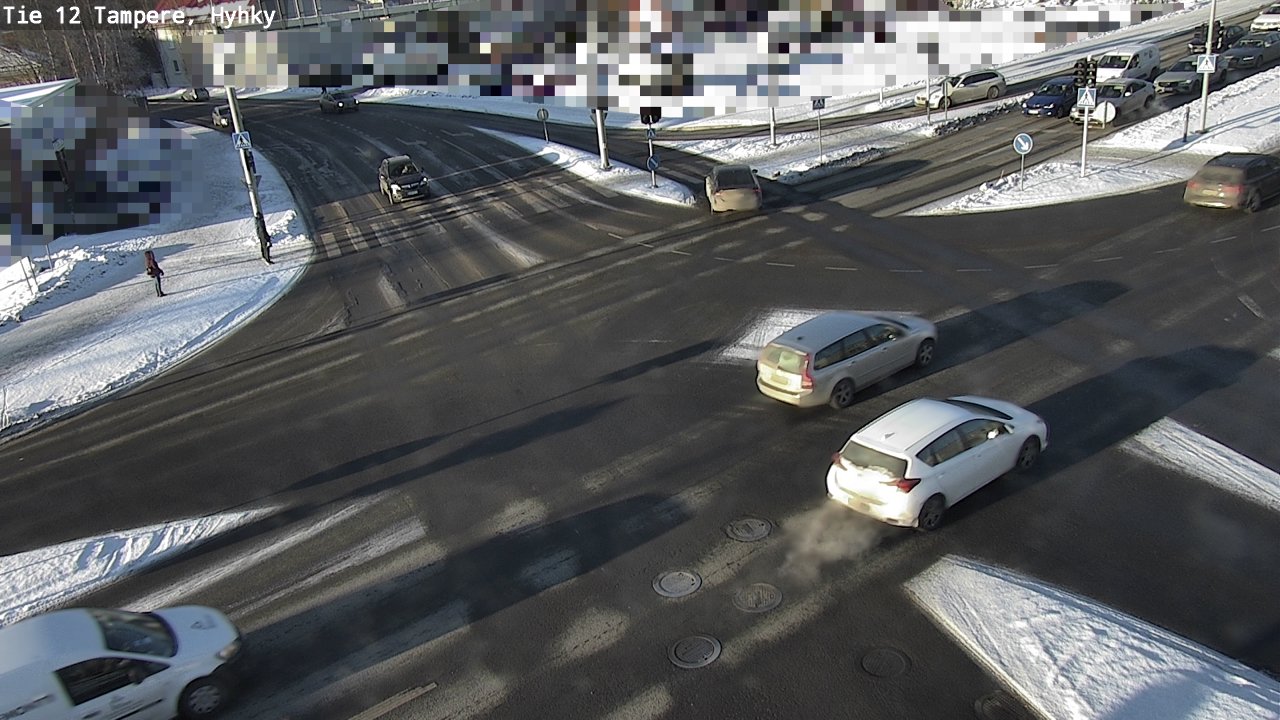 Weather Camera Image Road 12 Tampere, Hyhky, Tampere, Pirkanmaa