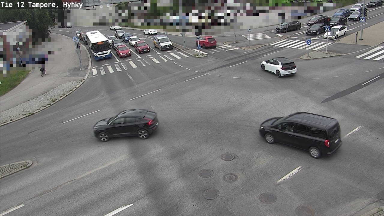 Weather Camera Image Road 12 Tampere, Hyhky, Tampere, Pirkanmaa