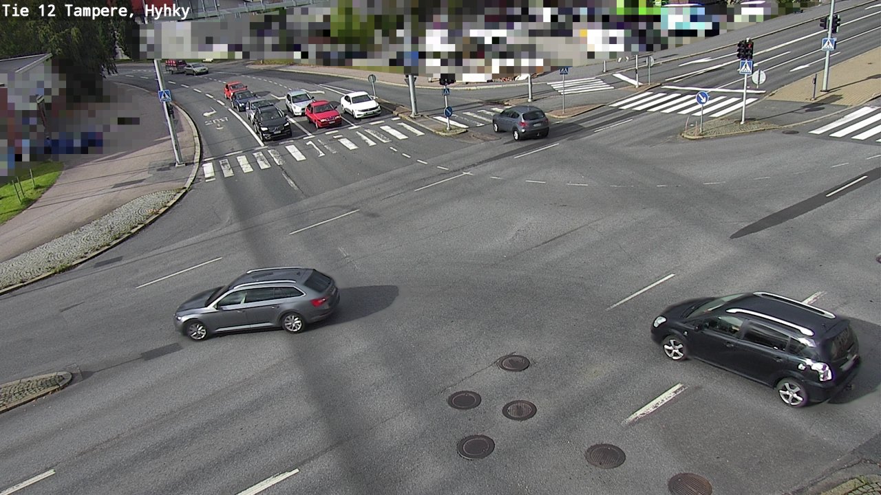 Weather Camera Image Road 12 Tampere, Hyhky, Tampere, Pirkanmaa