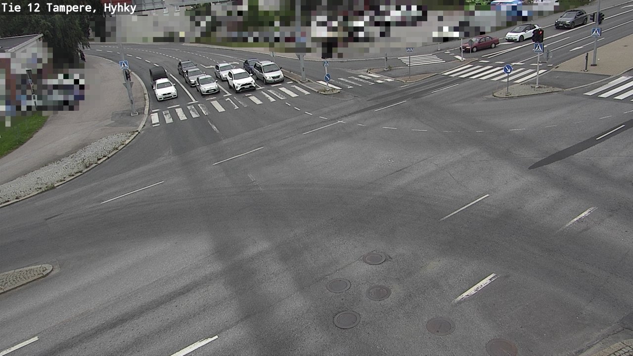 Weather Camera Image Road 12 Tampere, Hyhky, Tampere, Pirkanmaa
