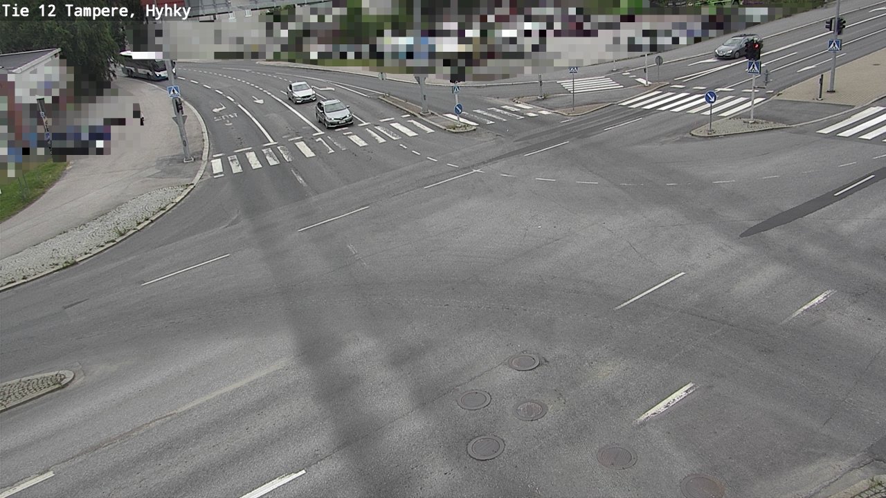 Weather Camera Image Väg 12 Tammerfors, Hyhky, Tampere, Pirkanmaa