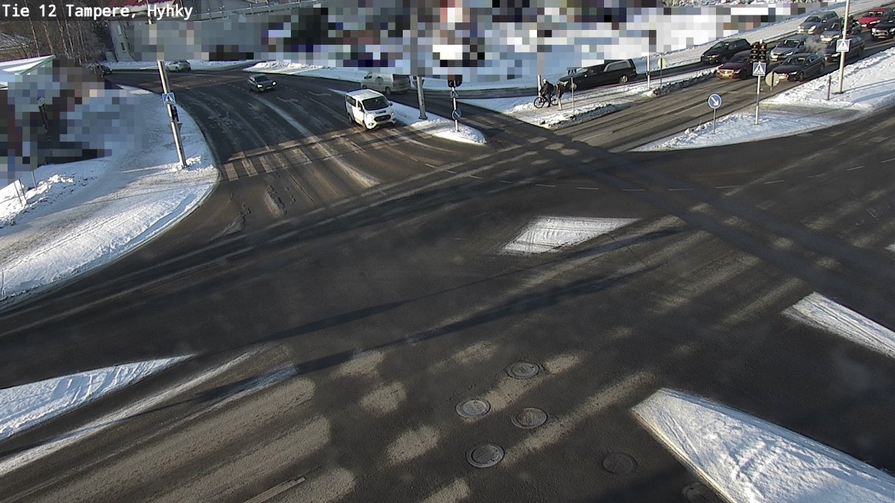 Weather Camera Image Väg 12 Tammerfors, Hyhky, Tampere, Pirkanmaa