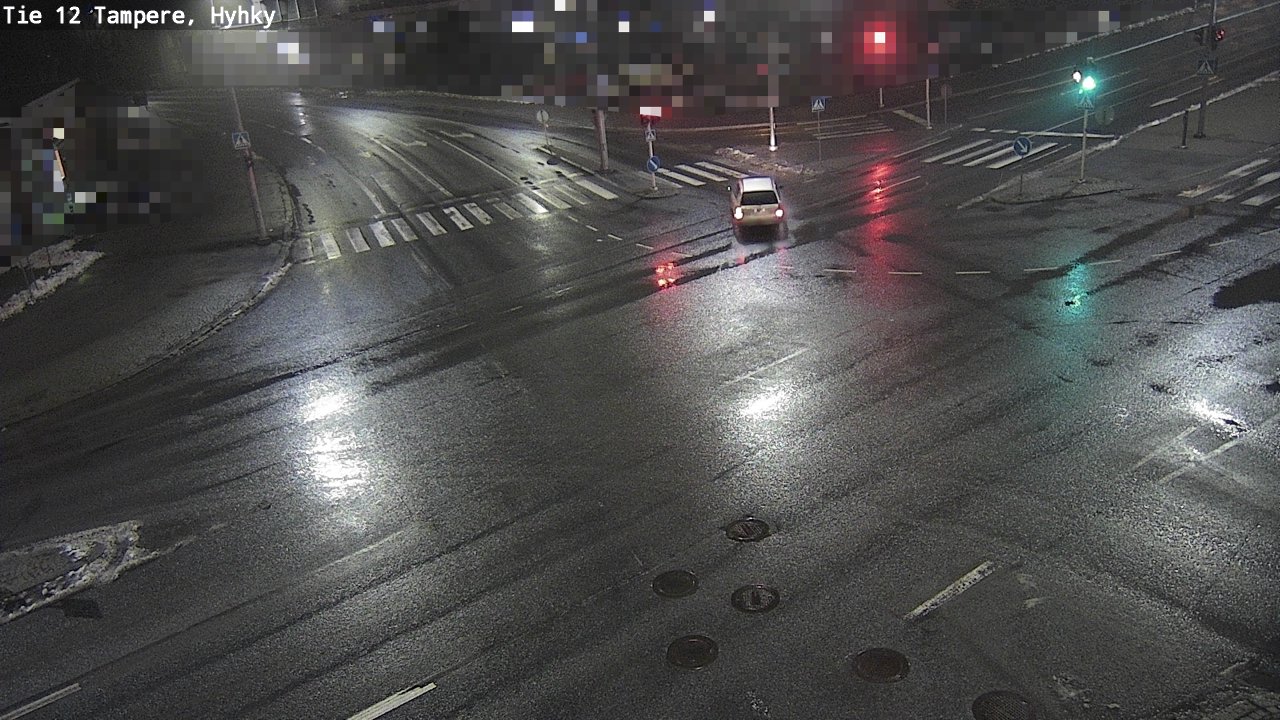 Weather Camera Image Väg 12 Tammerfors, Hyhky, Tampere, Pirkanmaa