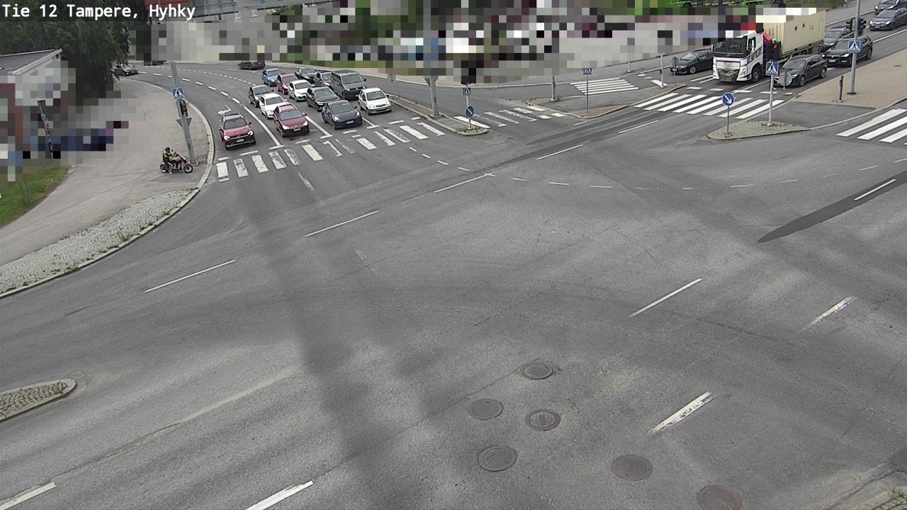 Weather Camera Image Road 12 Tampere, Hyhky, Tampere, Pirkanmaa