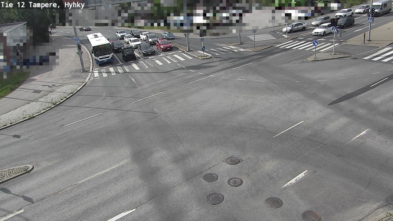 Weather Camera Image Road 12 Tampere, Hyhky, Tampere, Pirkanmaa