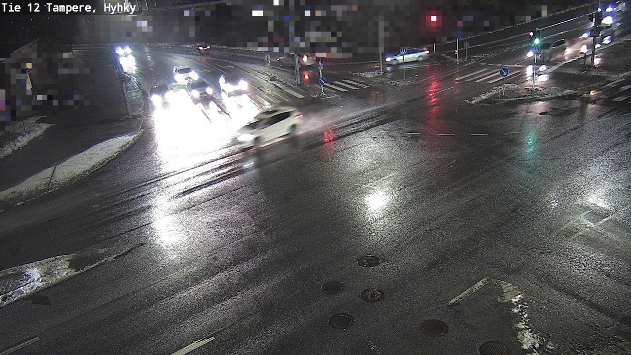 Weather Camera Image Väg 12 Tammerfors, Hyhky, Tampere, Pirkanmaa