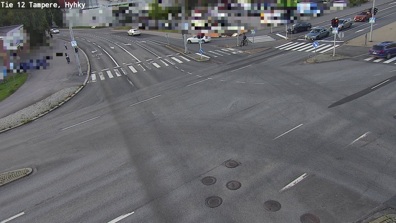 Weather Camera Image Road 12 Tampere, Hyhky, Tampere, Pirkanmaa