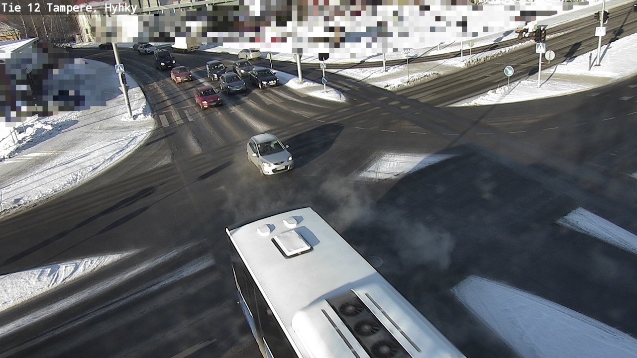 Weather Camera Image Road 12 Tampere, Hyhky, Tampere, Pirkanmaa