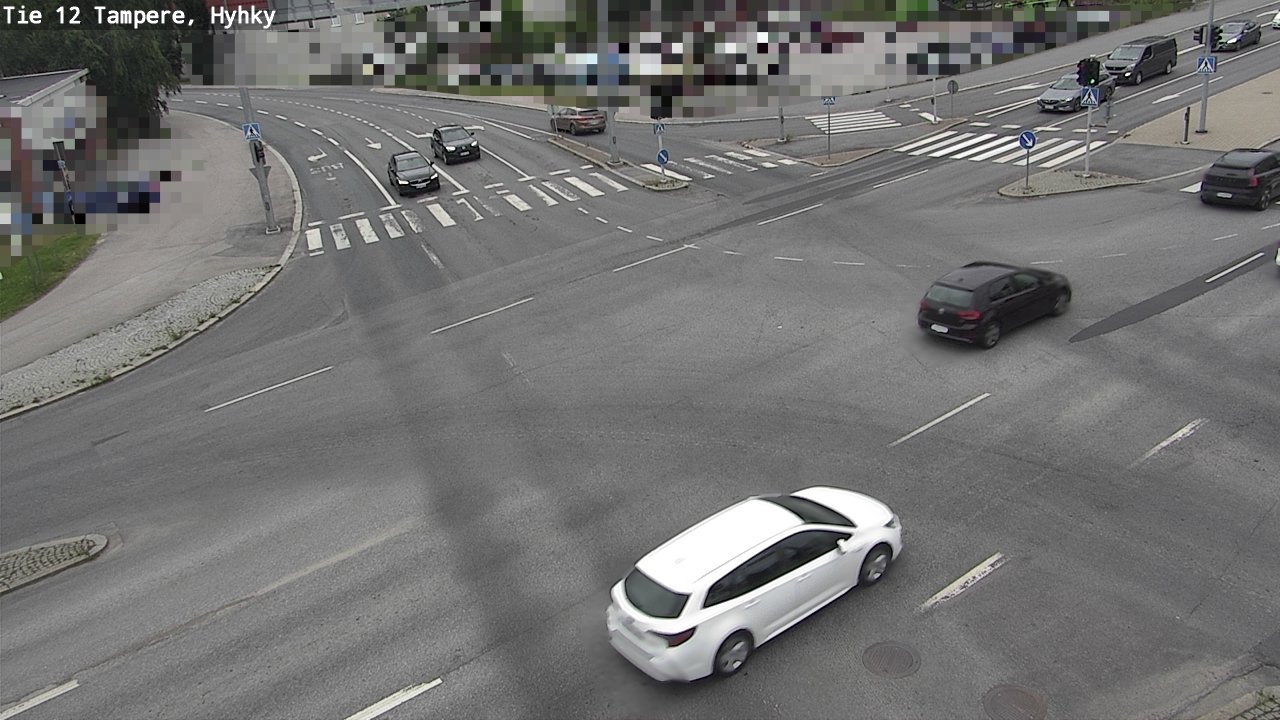 Weather Camera Image Väg 12 Tammerfors, Hyhky, Tampere, Pirkanmaa