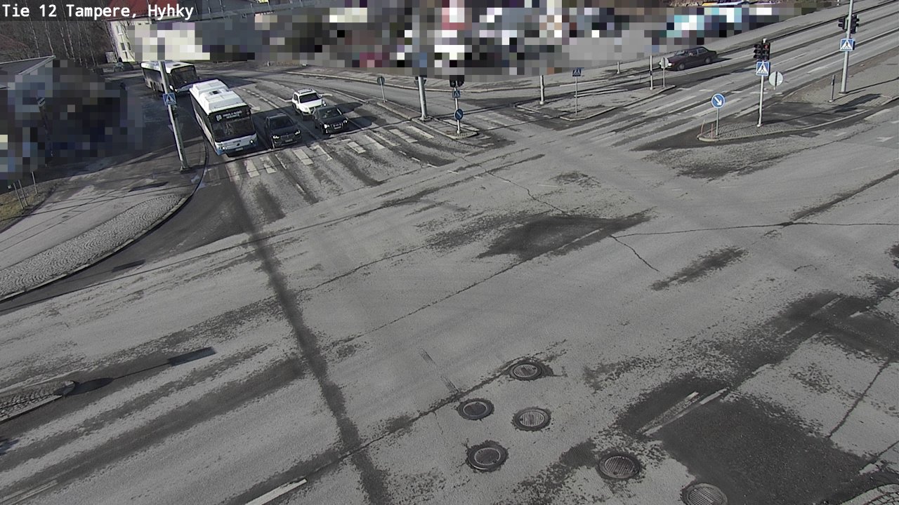 Weather Camera Image Road 12 Tampere, Hyhky, Tampere, Pirkanmaa