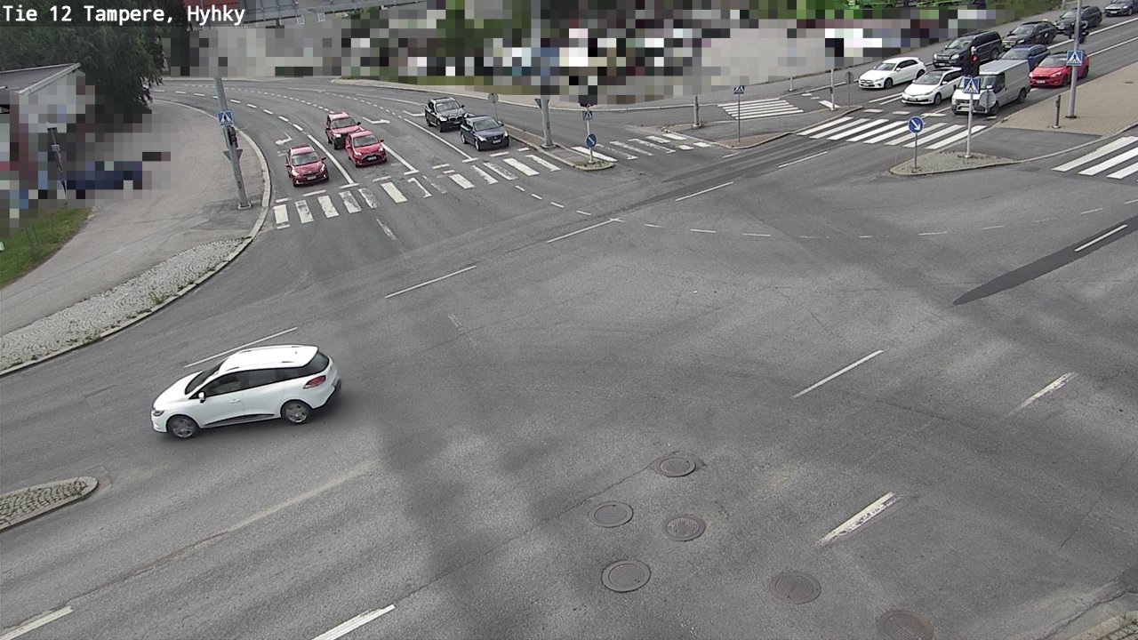 Weather Camera Image Road 12 Tampere, Hyhky, Tampere, Pirkanmaa