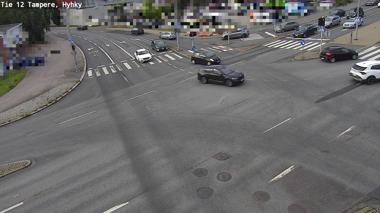 Weather Camera Image Road 12 Tampere, Hyhky, Tampere, Pirkanmaa