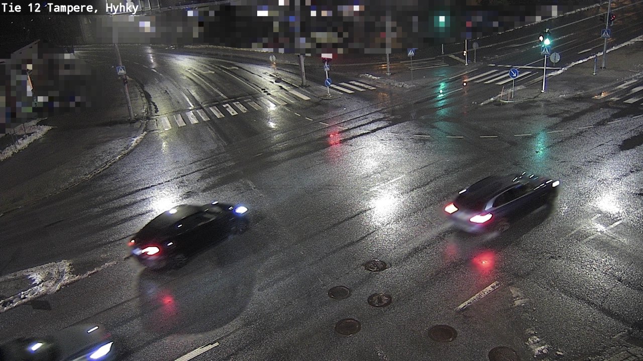 Weather Camera Image Väg 12 Tammerfors, Hyhky, Tampere, Pirkanmaa