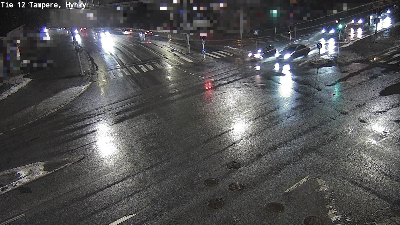 Weather Camera Image Väg 12 Tammerfors, Hyhky, Tampere, Pirkanmaa