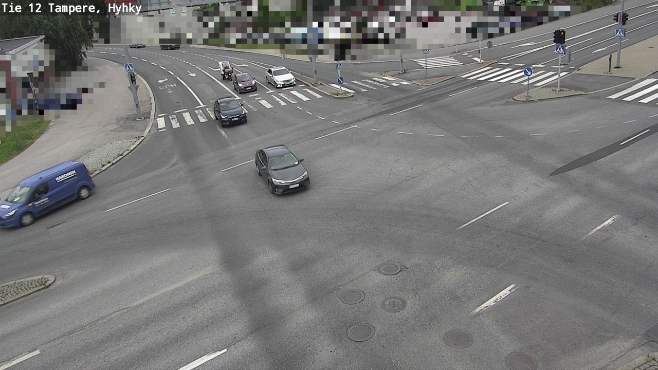 Weather Camera Image Väg 12 Tammerfors, Hyhky, Tampere, Pirkanmaa