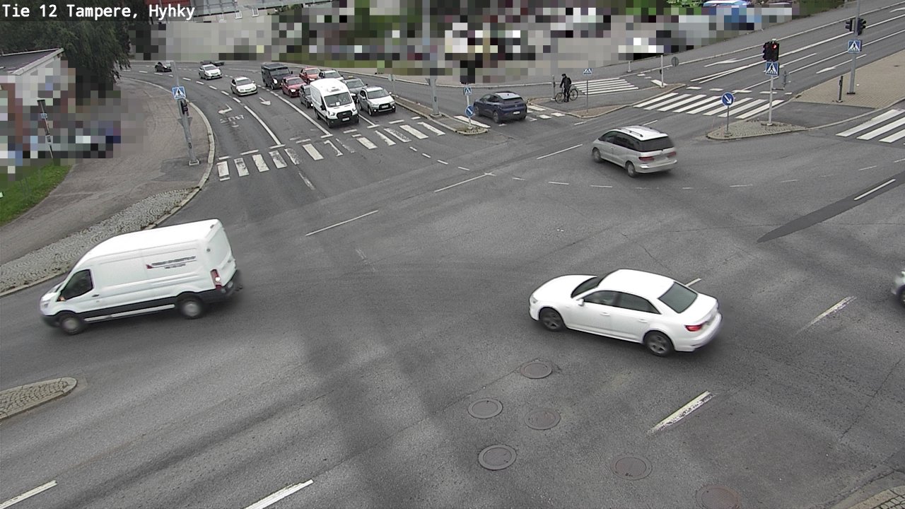 Weather Camera Image Road 12 Tampere, Hyhky, Tampere, Pirkanmaa