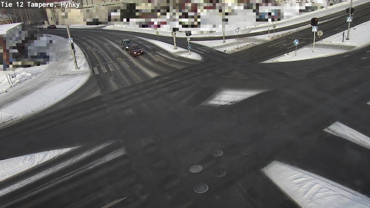 Weather Camera Image Road 12 Tampere, Hyhky, Tampere, Pirkanmaa