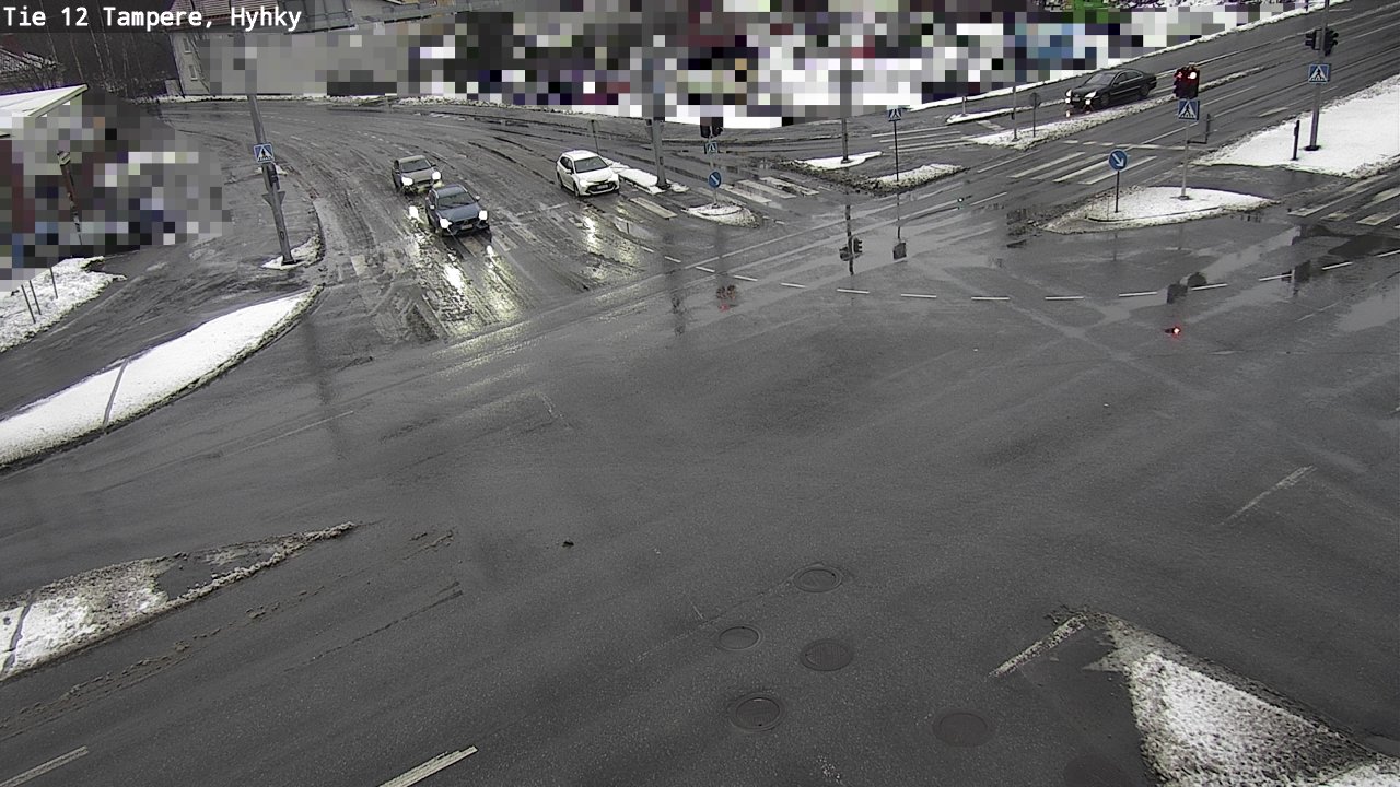 Weather Camera Image Väg 12 Tammerfors, Hyhky, Tampere, Pirkanmaa