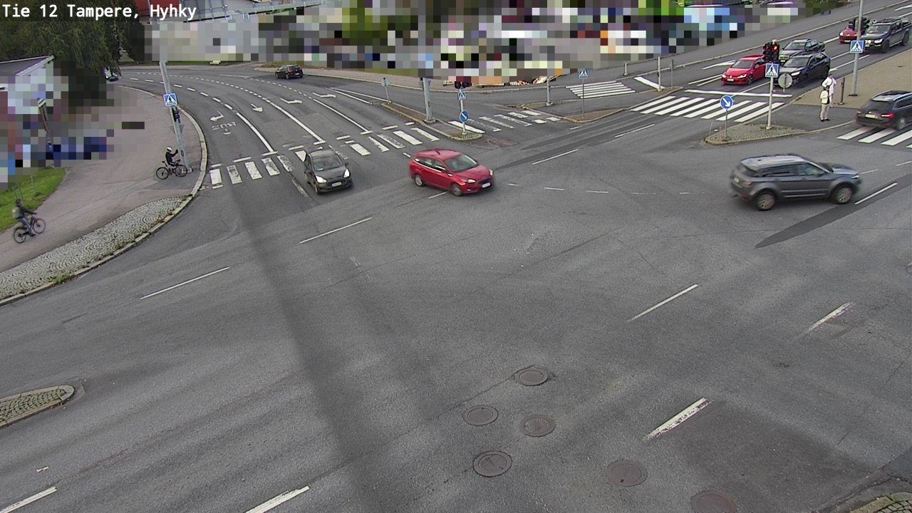 Weather Camera Image Road 12 Tampere, Hyhky, Tampere, Pirkanmaa