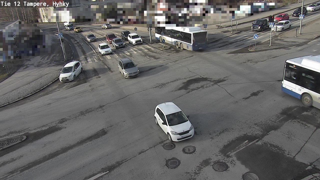 Weather Camera Image Road 12 Tampere, Hyhky, Tampere, Pirkanmaa