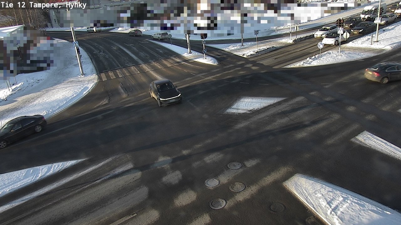 Weather Camera Image Väg 12 Tammerfors, Hyhky, Tampere, Pirkanmaa