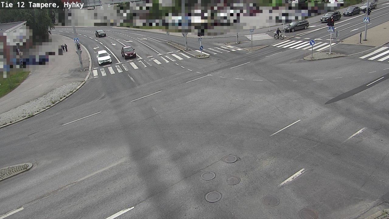 Weather Camera Image Väg 12 Tammerfors, Hyhky, Tampere, Pirkanmaa