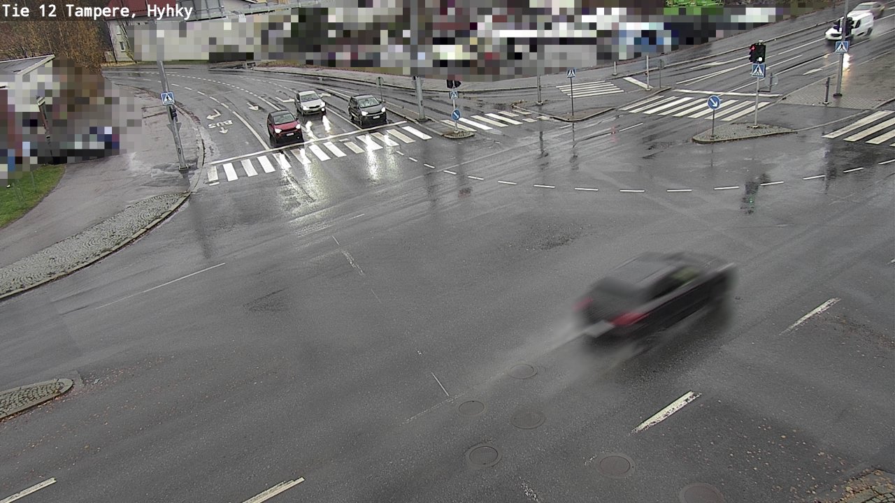 Weather Camera Image Väg 12 Tammerfors, Hyhky, Tampere, Pirkanmaa