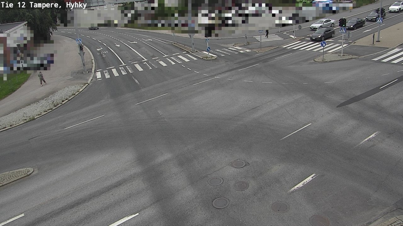 Weather Camera Image Road 12 Tampere, Hyhky, Tampere, Pirkanmaa