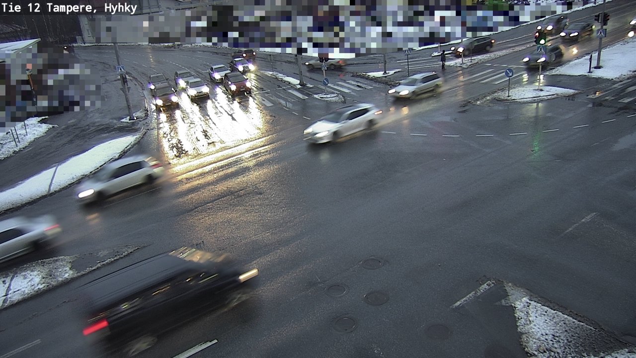 Weather Camera Image Väg 12 Tammerfors, Hyhky, Tampere, Pirkanmaa