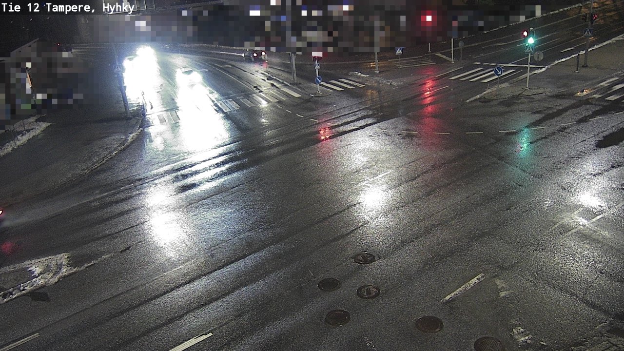 Weather Camera Image Väg 12 Tammerfors, Hyhky, Tampere, Pirkanmaa