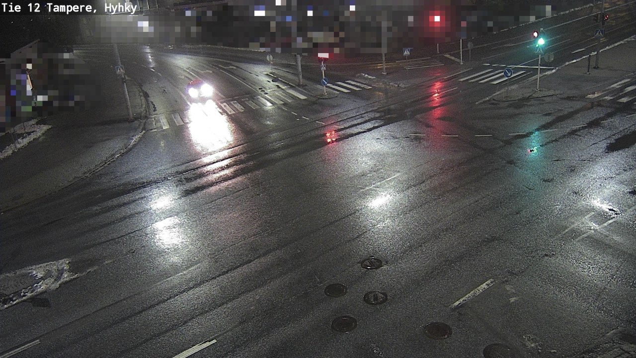 Weather Camera Image Väg 12 Tammerfors, Hyhky, Tampere, Pirkanmaa