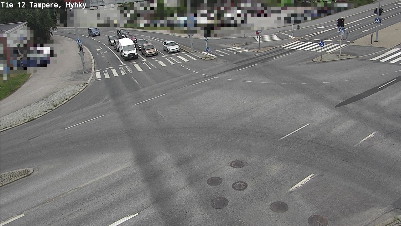 Weather Camera Image Väg 12 Tammerfors, Hyhky, Tampere, Pirkanmaa