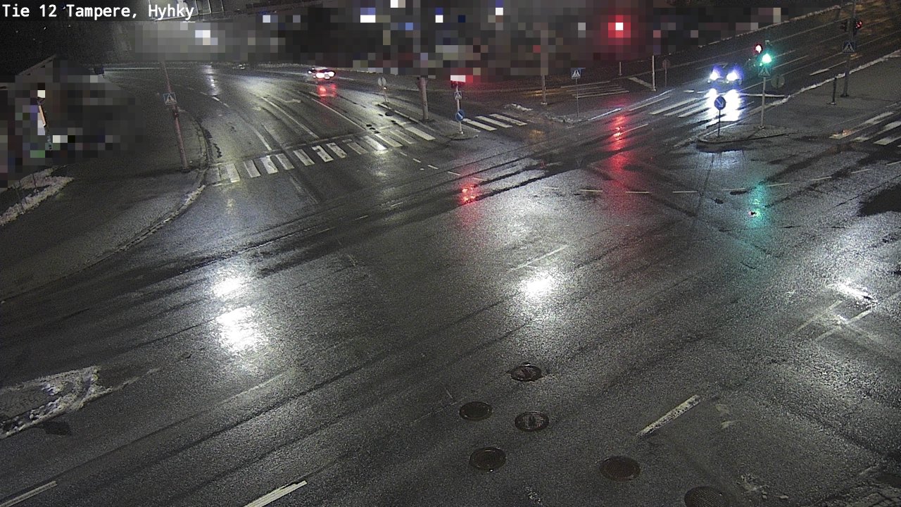 Weather Camera Image Väg 12 Tammerfors, Hyhky, Tampere, Pirkanmaa